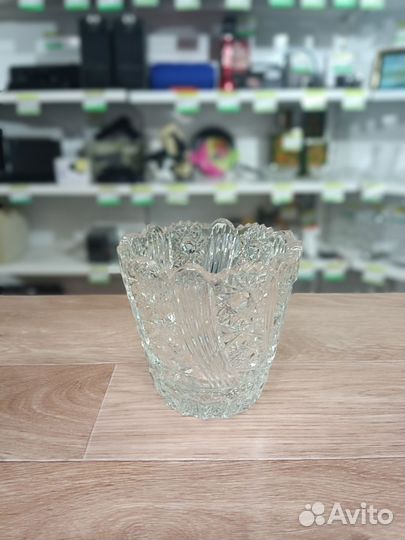 Ваза конфетница хрусталь