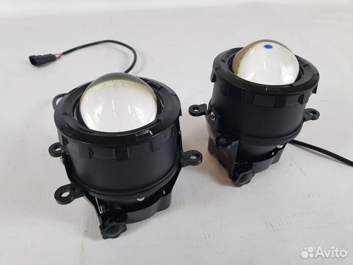 Светодиодные линзы птф L LADA Vesta,Niva Urban