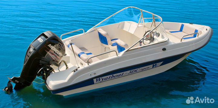 Новый катер Wyatboat 3 DC Open длина 4,7 м