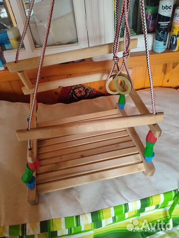 Качели детские подвесные уличные