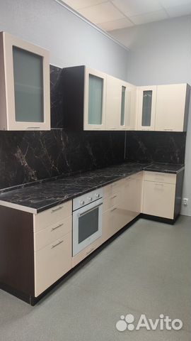 Кухня Валерия Бежевый металлик