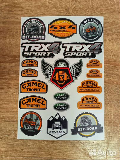 Наклейки TRX4