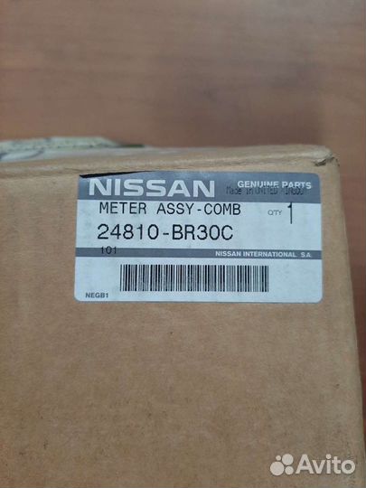 Панель приборов Nissan Qashqai J10 новая