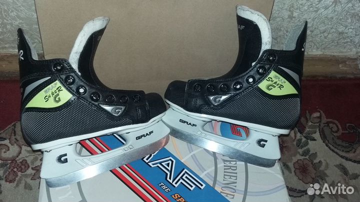 Коньки детские graf super G