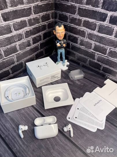 AirPods Pro Orig (Гарантия+Доставка+Чехол)
