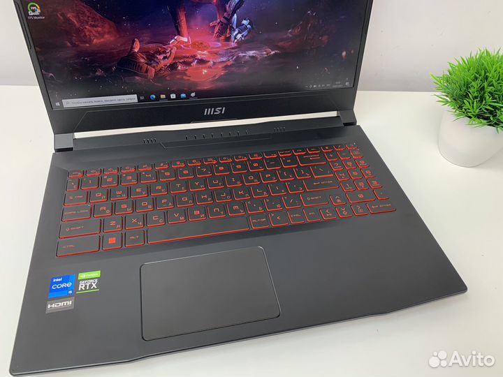 Игровой ноутбук msi RTX 3060