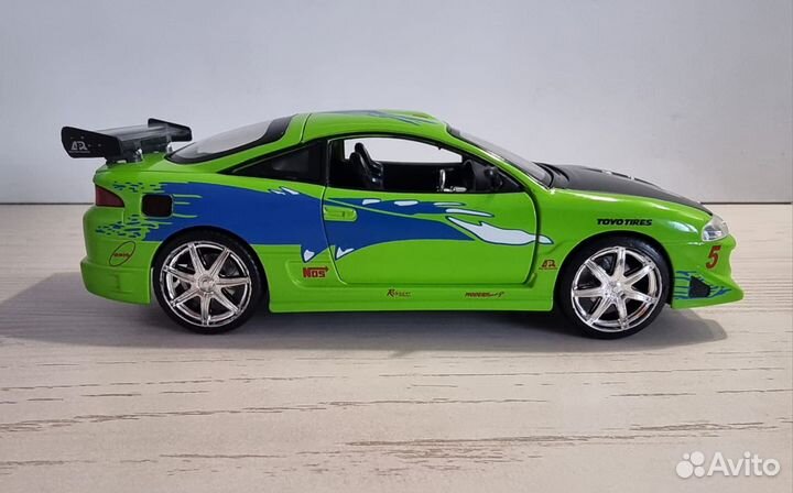 1:24 Форсаж Toyota Supra литая модель