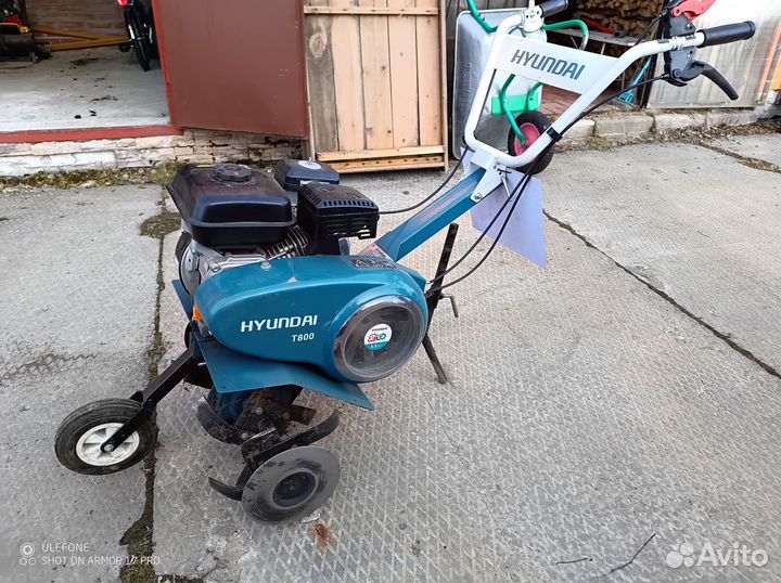 Мотоблок Культиватор бензиновый HyundaiT 800