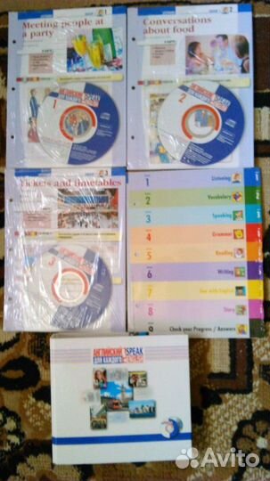 Английский язык с дисками и папкой