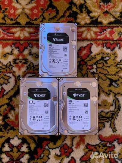 Seagate exos 8Tb