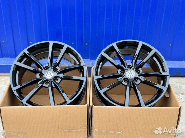 Диски OEM Skoda RS R17 5x100 Черный глянец купить в Москве | Авито