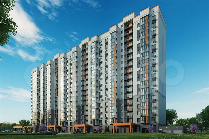 3-к. квартира, 86,1 м², 6/16 эт.