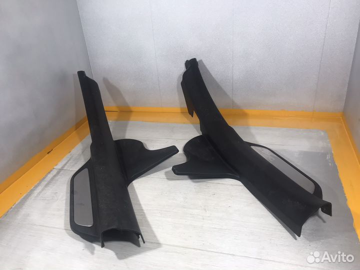 Обшивка порогов салон Задние Hyundai sonata YF