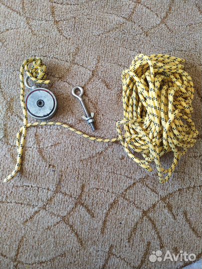 Поисковый магнит двухсторонний F-200x2