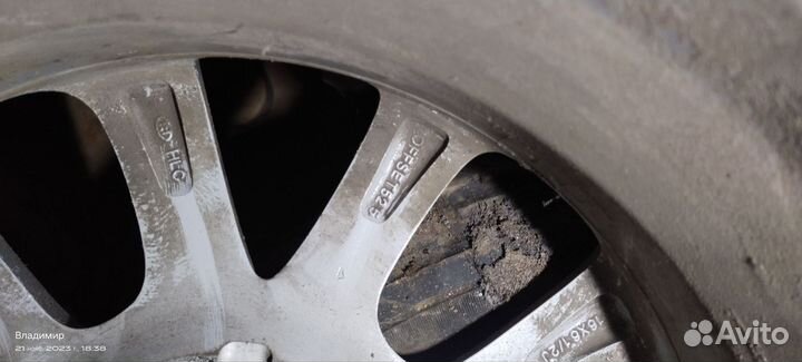 Диски r16x6 1/2 Mazda