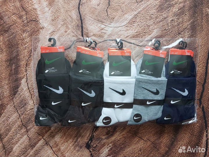 Носки Nike Jordan Adidas Reebok