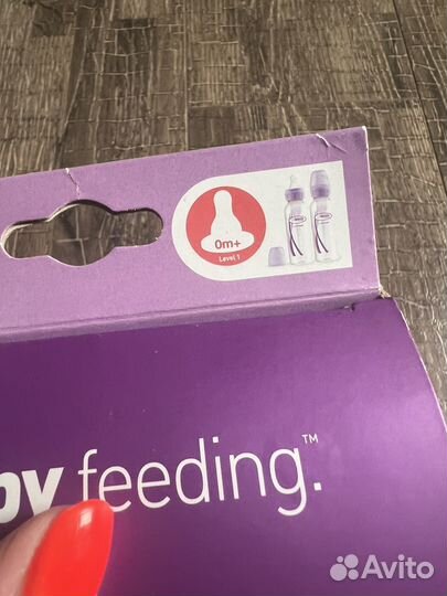 Набор бутылочек Dr Brown's для кормления 2шт