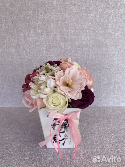 Мыльные букеты