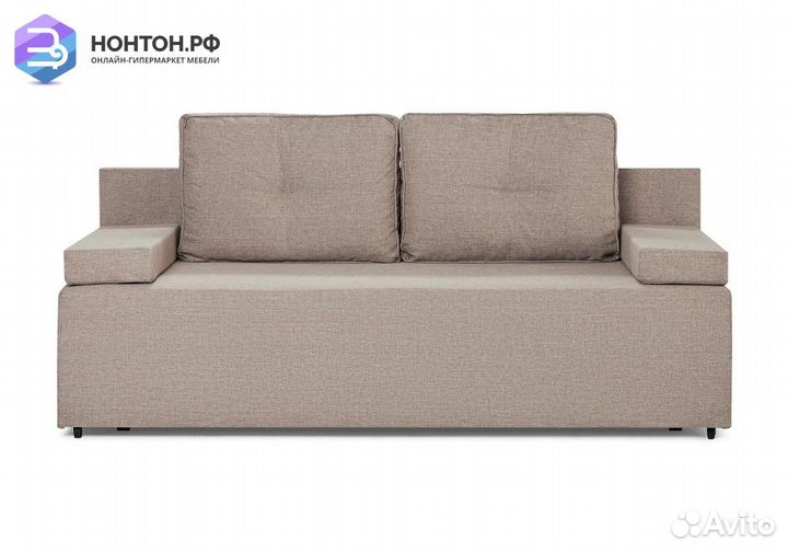 Диван еврокнижка Лиссабон бежевый