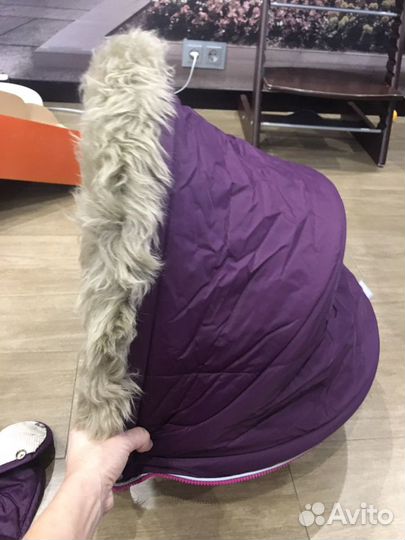 Зимний кит+пуховой конверт Stokke