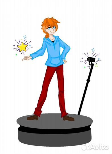 Видеоспиннер Видеоселфи 360 видео спинер селфи