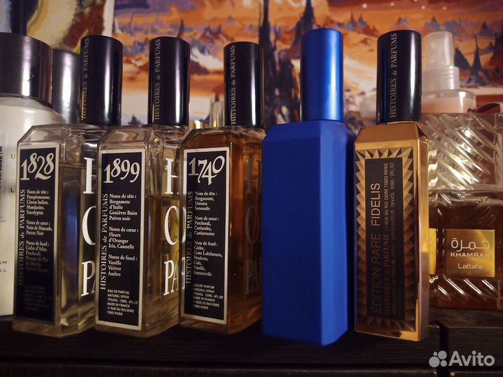 Histoires DE parfums 1828, 1899, 1740, Blue Bottle