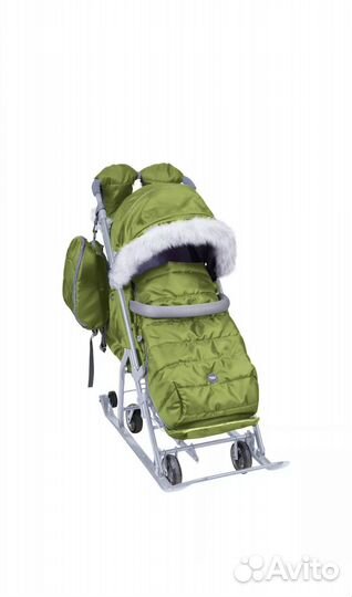 Санки коляска ника 7 5sk