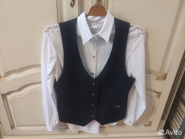 Жилетка для девочки школьная размер 42