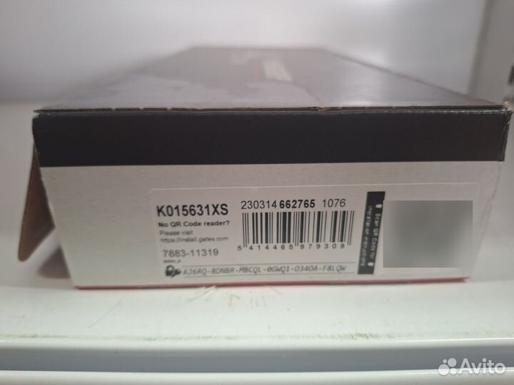 Комплект ремня грм LADA 1.4/1.6 16V K015631XS Gate