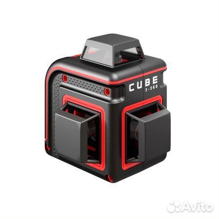 Лазерный уровень ADA cube 3-360 basic красный