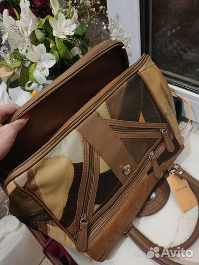 Кожананая сумка