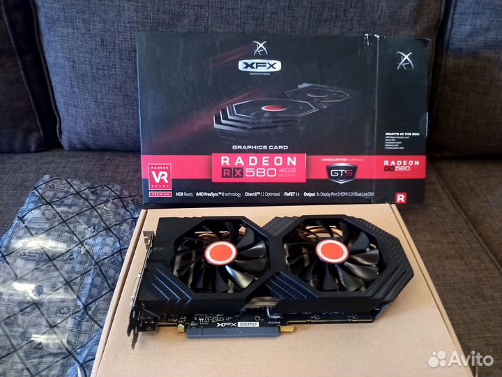 Видеокарты RX 570,580 4Gb