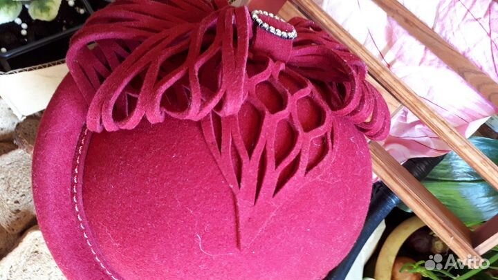 Шляпа фетровая женская 58р