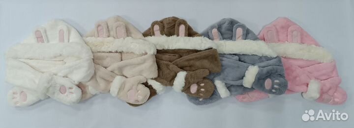 Шапка зимняя меховая ушанка с ушками