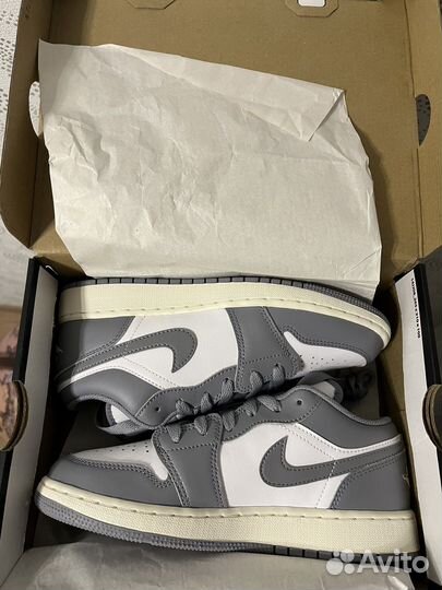 Jordan 1 Low Vintage Stealth Grey