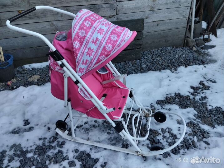 Санки- коляска детские
