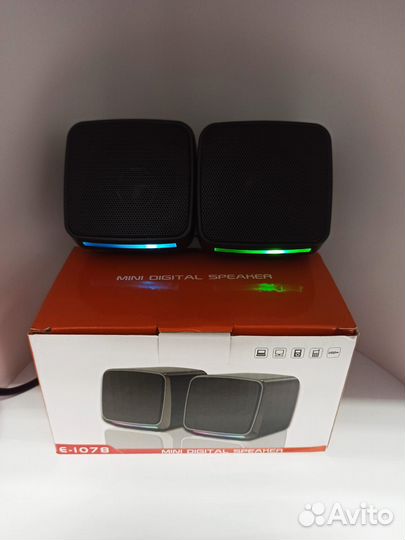 Колонки для компьютера 6 Вт питание от USB Е-1078