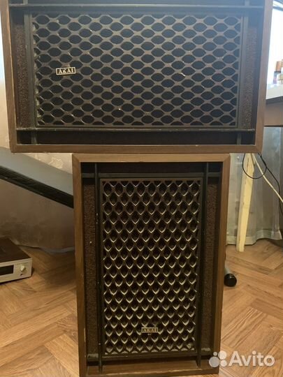 Акустическая система Akai SW-125 винтаж Япония