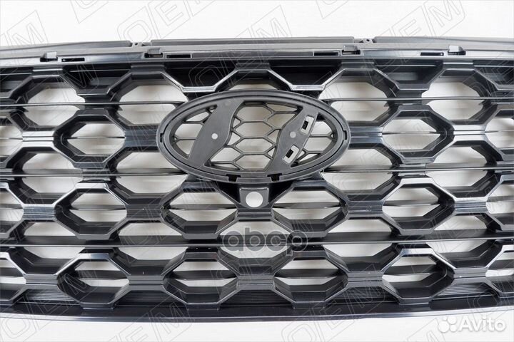 Решетка радиатора Hyundai Santa Fe 4 TM 2018-2020