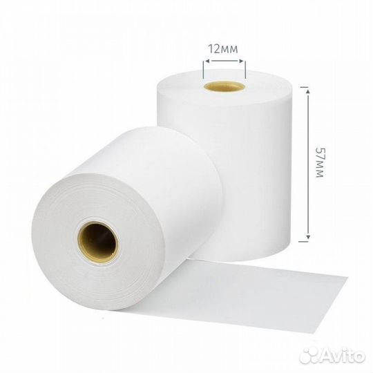 Чековая лента 57х40х12 (132шт), 40 метров