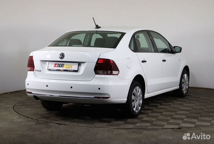 Volkswagen Polo 1.6 AT, 2019, 99 855 км