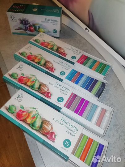 Пастель сухая художественная