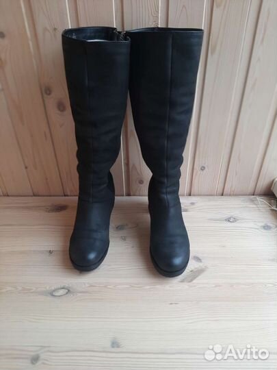 Сапоги женские еврозима/нубук/ р41.Б/у