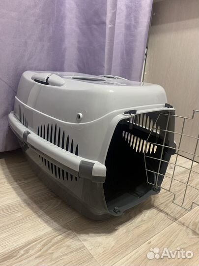 Переноска для животных пластиковая