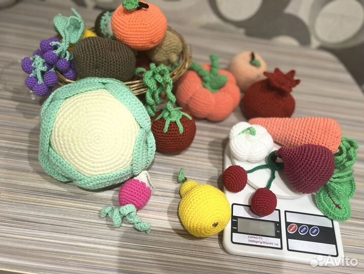 Вязаные игрушки ручной работы