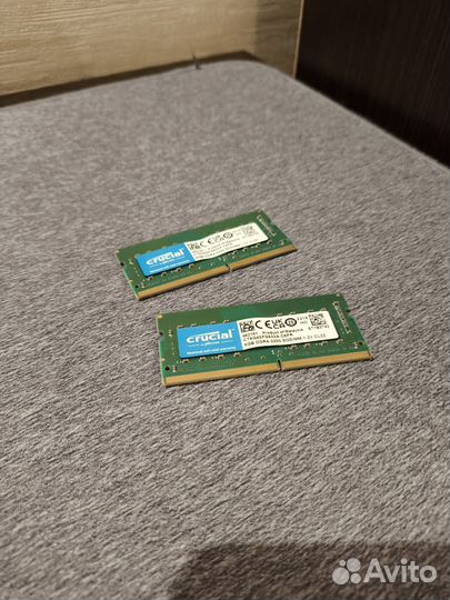Оперативная память Crucial DDR4 2x8GB sodimm
