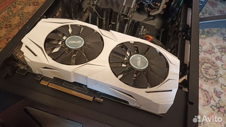 Видеокарта gtx 1060 6gb asus dual