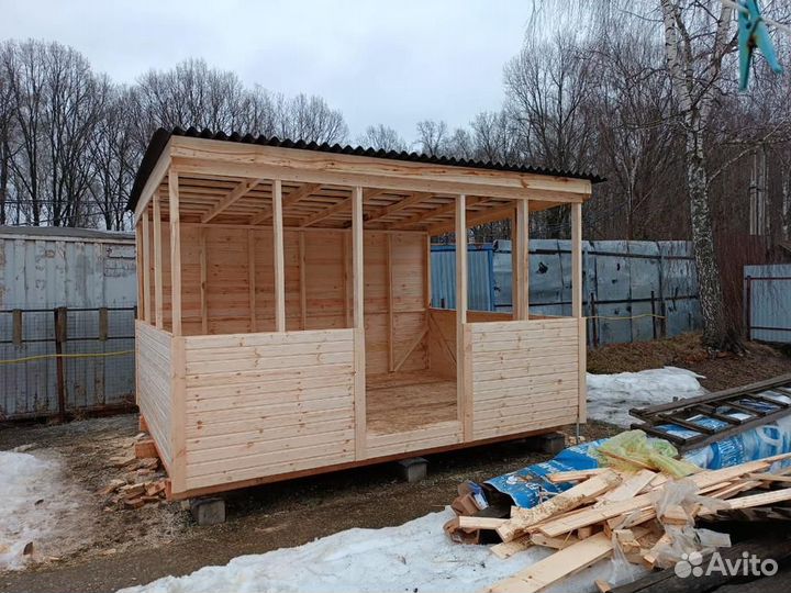 Дачные беседки 4*3м