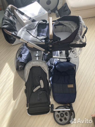 В хорошем состоянии коляска 2в1 Joolz и аксессуары