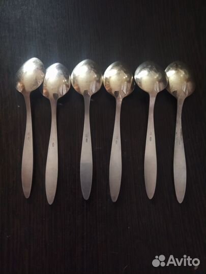 Кофейные ложки, Таллин, серебро, 916 проба